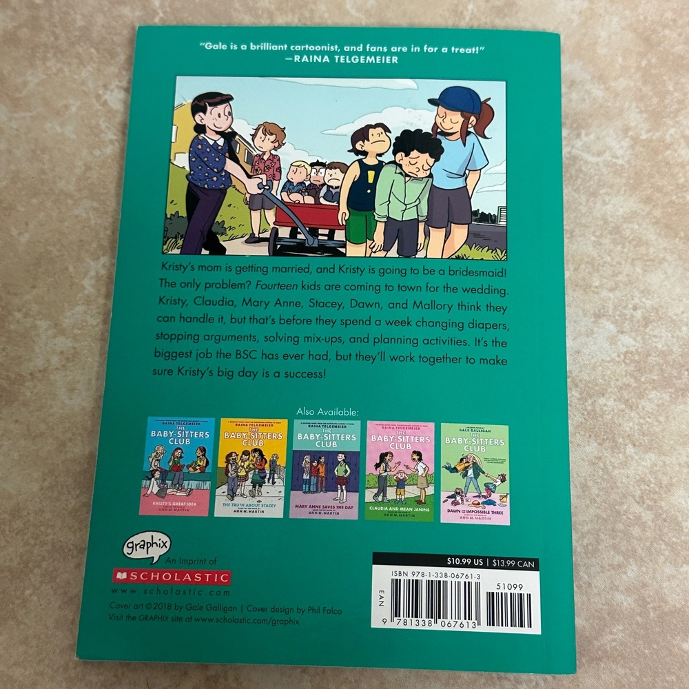 The Baby-Sitters Club Graphic Novel Lot Books 5-15 Scholastic Graphix Ann Martin - Picture 6 of 16